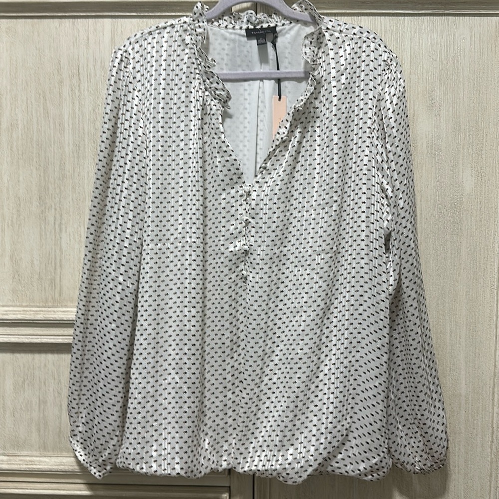 NWT Shimmery Blouse Size 2X